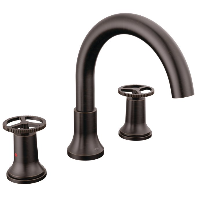 DELTA Trinsic Roman Tub Faucet Trim — Venetian Bronze