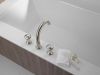DELTA Trinsic Roman Tub Faucet Trim — Stainless