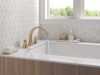 DELTA Lineax Roman Tub Trim — Champagne Bronze