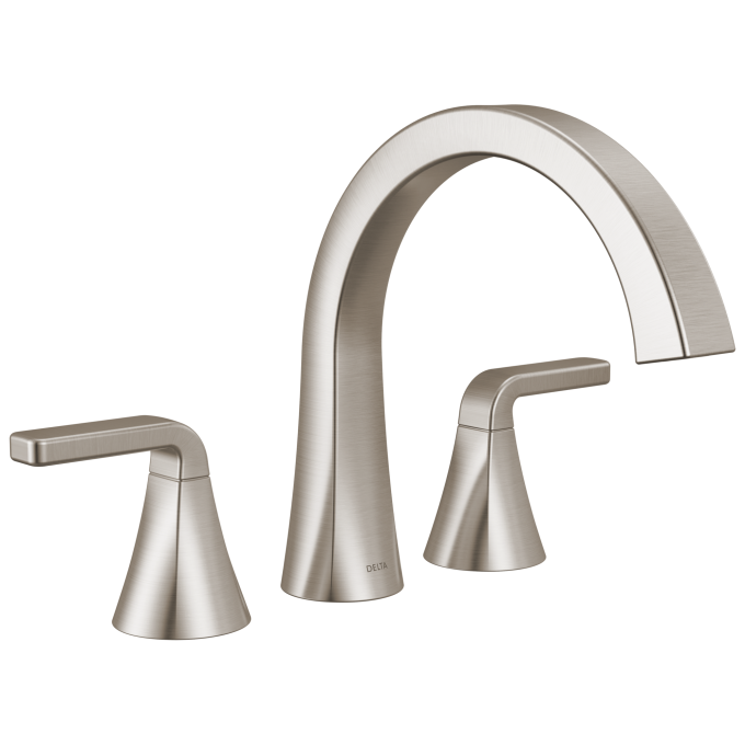 DELTA Lineax Roman Tub Trim — Stainless