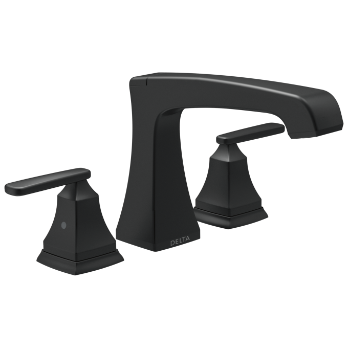 DELTA Ashlyn Roman Tub Trim — Matte Black