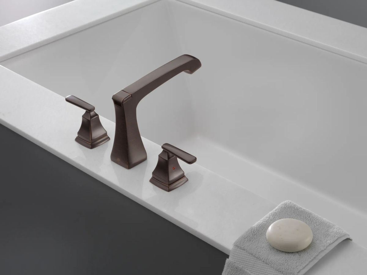 DELTA Ashlyn Roman Tub Trim — Venetian Bronze