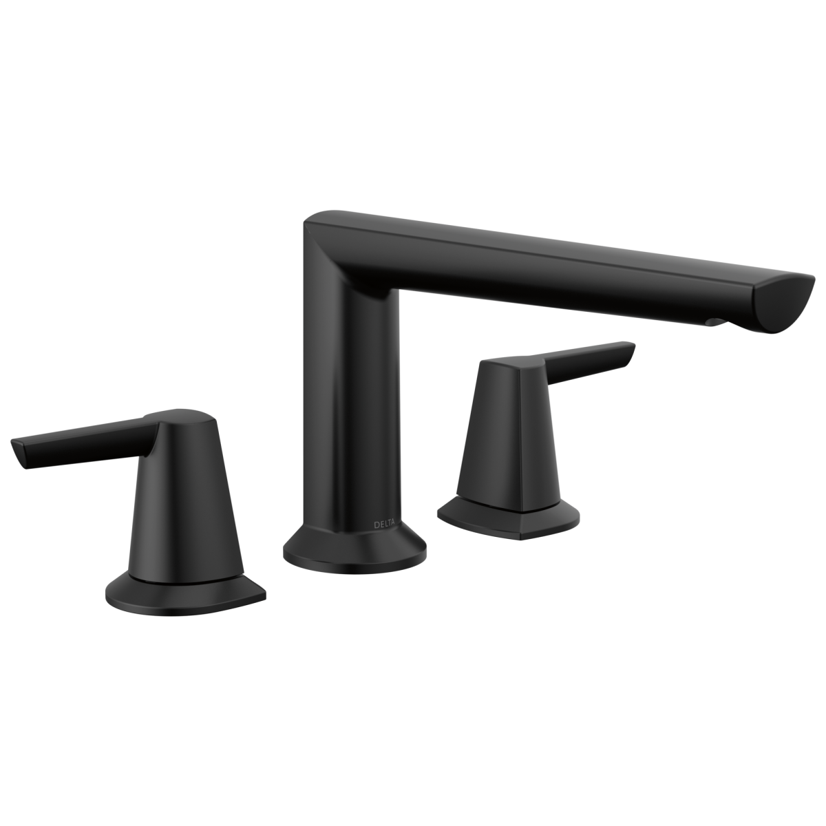 DELTA Galeon 3-Hole Roman Tub Trim — Matte Black