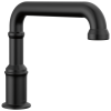 DELTA Broderick Roman Tub Trim - Less Handles — Matte Black