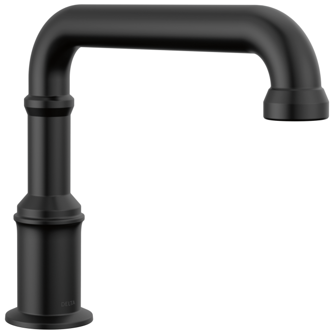 DELTA Broderick Roman Tub Trim - Less Handles — Matte Black