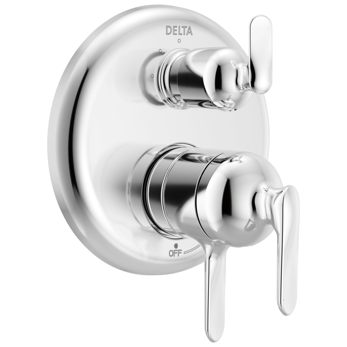 DELTA Bonacci 17 Series 3-Setting Integrated Diverter Trim — Lumicoat® Chrome
