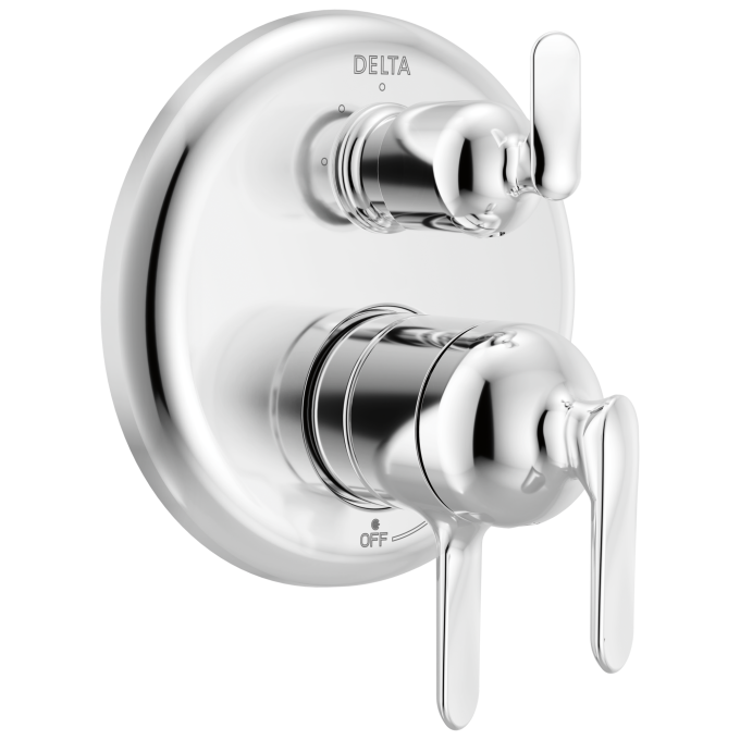 DELTA Bonacci 17 Series 3-Setting Integrated Diverter Trim — Lumicoat® Chrome
