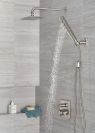 DELTA Universal Showering Components H2OKINETIC 4-Setting Wall Mount Hand Shower — Lumicoat® Stainless
