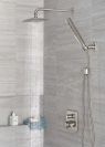DELTA Universal Showering Components H2OKINETIC 4-Setting Wall Mount Hand Shower — Lumicoat® Stainless