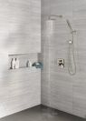 DELTA Universal Showering Components Single-Setting Raincan Shower Head — Lumicoat® Stainless