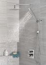 DELTA Ara Angular Modern Monitor 17 Series Valve Trim with 3-Setting Integrated Diverter — Chrome