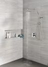 DELTA Ara Angular Modern Monitor 17 Series Valve Trim with 3-Setting Integrated Diverter — Chrome