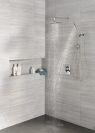 DELTA Ara Angular Modern Monitor 17 Series Valve Trim with 3-Setting Integrated Diverter — Chrome