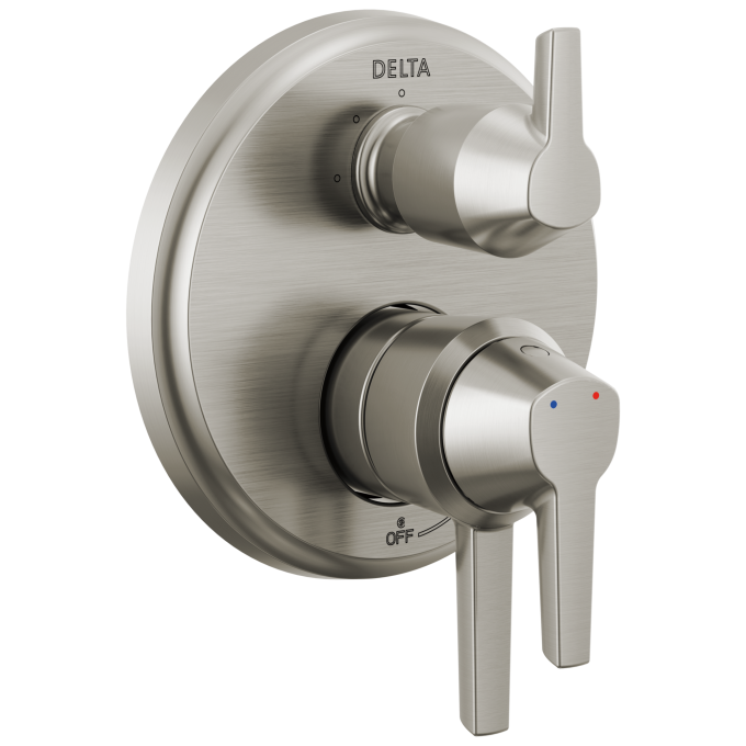 DELTA Galeon 17S Integrated Diverter Trim - 3 Setting — Lumicoat® Stainless