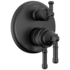 DELTA Broderick 17 Series Integrated Diverter Trim 3-Setting — Matte Black