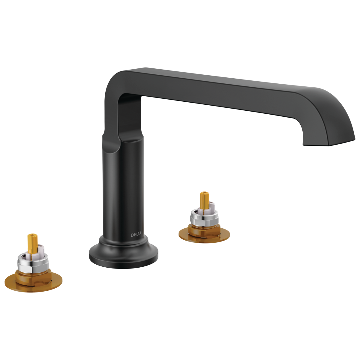 DELTA Tetra Roman Tub Trim — Matte Black