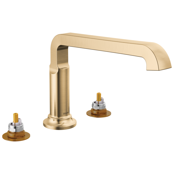 DELTA Tetra Roman Tub Trim — Lumicoat® Champagne Bronze