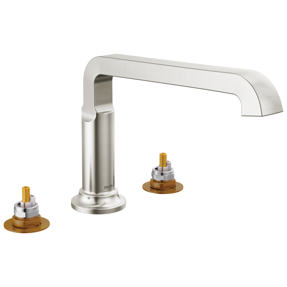 DELTA Tetra Roman Tub Trim — Lumicoat® Stainless