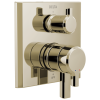 DELTA Pivotal 17 Series Integrated Diverter Trim - 3 Function Diverter — Lumicoat® Polished Nickel
