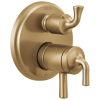 DELTA Kayra Two-Handle Monitor 17 Series Valve Trim with 3 Or 6-Setting Diverter — Champagne Bronze