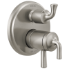 DELTA Kayra 2-Handle Monitor 17 Series Valve Trim with 3- or 6- Setting Diverter — Stainless