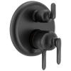 DELTA Bonacci 17 Series 6-Setting Integrated Diverter Trim — Matte Black