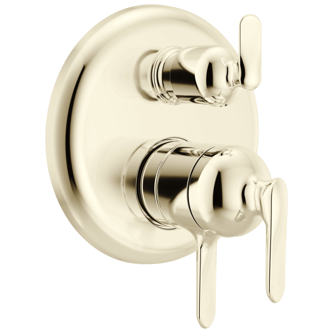 DELTA Bonacci 17 Series 6-Setting Integrated Diverter Trim — Lumicoat® Polished Nickel