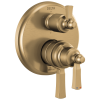 DELTA Dorval Traditional 2-Handle Monitor 17 Series Valve Trim with 6 Setting Diverter — Champagne Bronze