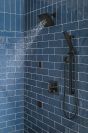 DELTA Universal Showering Components H2OKINETIC Hand Shower 1.75 GPM w/Slide Bar 4S — Matte Black