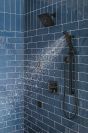 DELTA Universal Showering Components H2OKINETIC Hand Shower 1.75 GPM w/Slide Bar 4S — Matte Black
