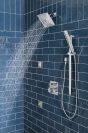 DELTA Ara Angular Modern Monitor 17 Series Valve Trim with 6-Setting Integrated Diverter — Chrome