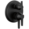 DELTA Galeon 17S Integrated Diverter Trim - 6 Setting — Matte Black
