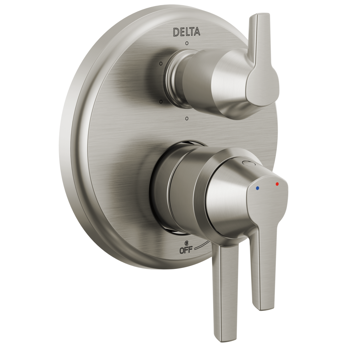 DELTA Galeon 17S Integrated Diverter Trim - 6 Setting — Lumicoat® Stainless