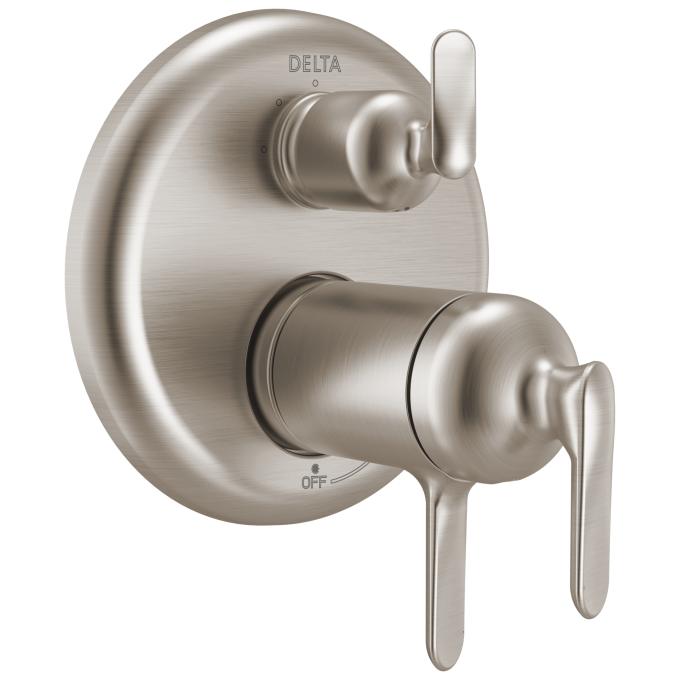 DELTA Bonacci 17T Series 3-Setting Integrated Diverter Trim — Lumicoat® Stainless