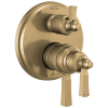 DELTA Dorval Traditional 2-Handle Monitor 17T Series Valve Trim with 3 Setting Diverter — Champagne Bronze