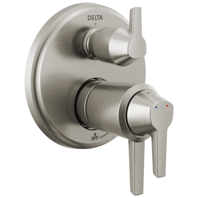 DELTA Galeon 17T S Integrated Diverter Trim-3 Setting — Lumicoat® Stainless