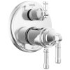 DELTA Broderick 17T Series Integrated Diverter Trim 3-Setting — Lumicoat® Chrome