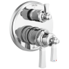 DELTA Dorval Traditional 2-Handle Monitor 17T Series Valve Trim with 6 Setting Diverter — Chrome