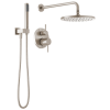 DELTA Modern Monitor 14 Series Shower with Raincan & Hand Shower — Spotshield Brushed Nickel