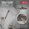 DELTA Modern Monitor 14 Series Shower with Raincan & Hand Shower — Spotshield Brushed Nickel