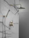 DELTA Modern Monitor 14 Series Shower with Raincan & Hand Shower — Spotshield Brushed Nickel