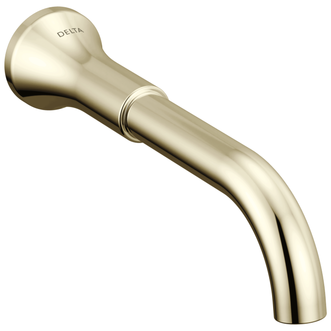 DELTA Trinsic Two Handle Wall Mount Bathroom Faucet — Polished Nickel