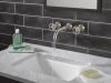 DELTA Trinsic Wheel Handle - Wall Mount Lav — Stainless