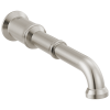 DELTA Broderick Two Handle Wall Mount Bathroom Faucet Trim - Less Handles — Lumicoat® Stainless