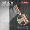 DELTA Bonacci Three Hole Roman Tub Trim with Hand Shower — Lumicoat® Champagne Bronze