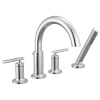 DELTA Altado Roman Tub Trim with Hand Shower — Chrome