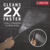 DELTA Bonacci Floor Mount Tub Filler Trim — Matte Black