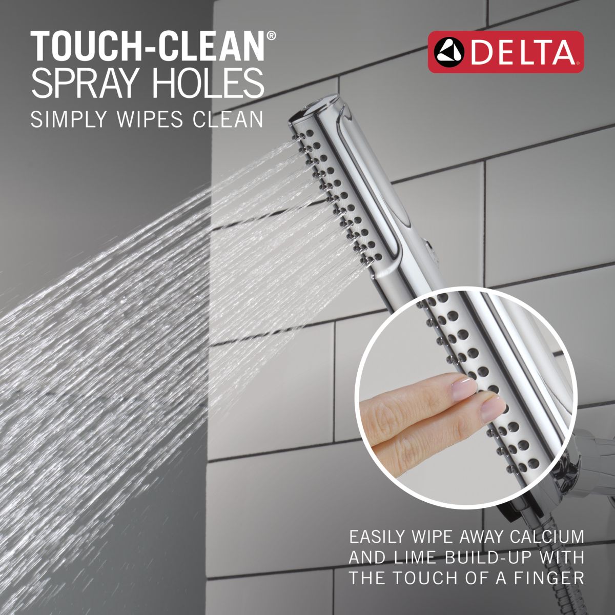 DELTA Bonacci Floor Mount Tub Filler Trim — Lumicoat® Chrome