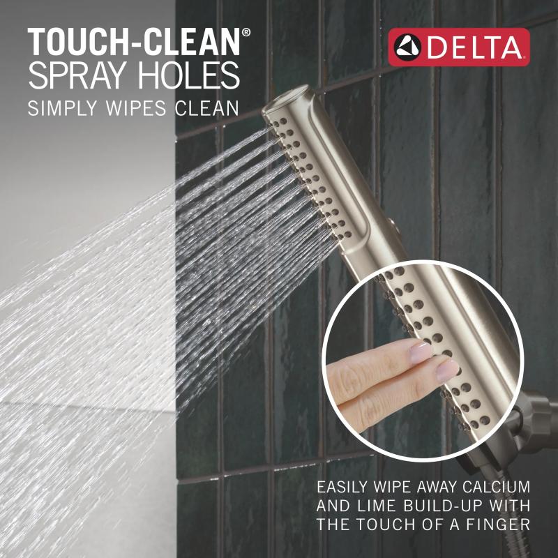 DELTA Bonacci Floor Mount Tub Filler Trim — Lumicoat® Stainless