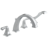 DELTA Dryden Roman Tub with Hand Shower Trim — Chrome